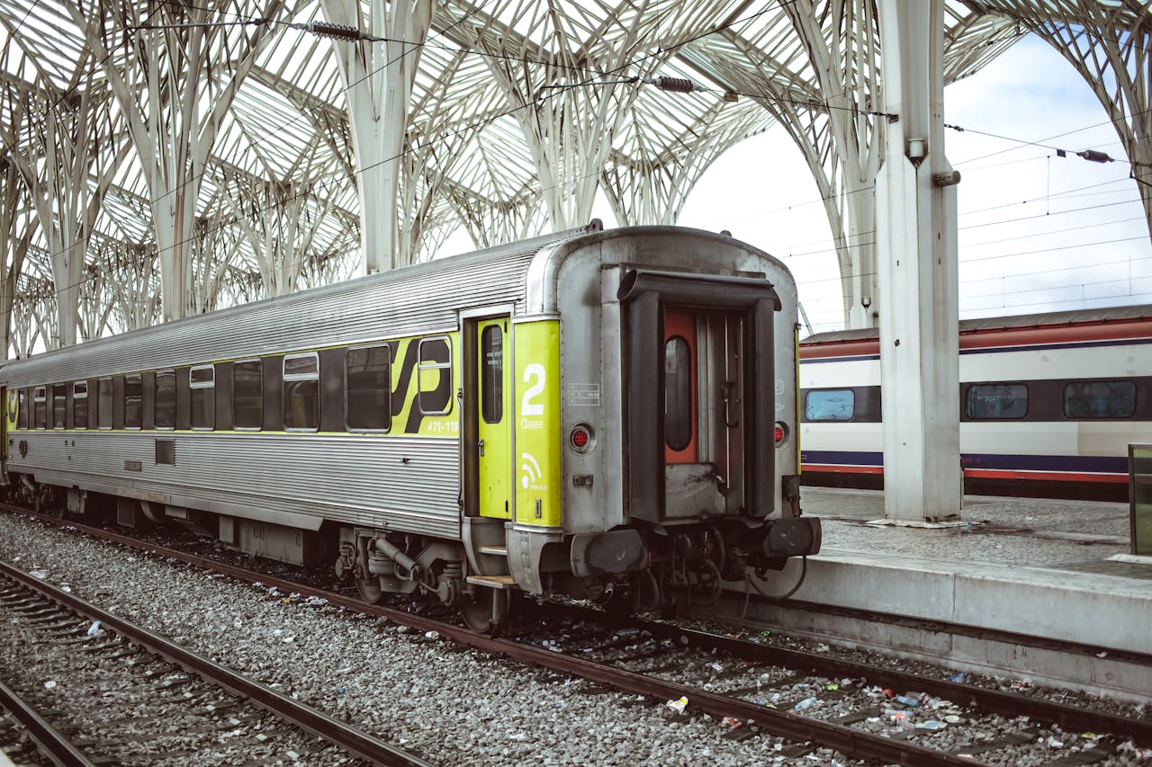 Vagão de metrô moderno